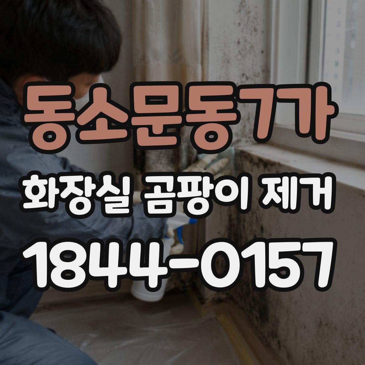 동소문동7가 화장실 곰팡이 제거