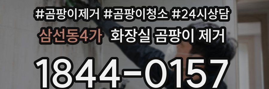 삼선동4가 화장실 곰팡이 제거