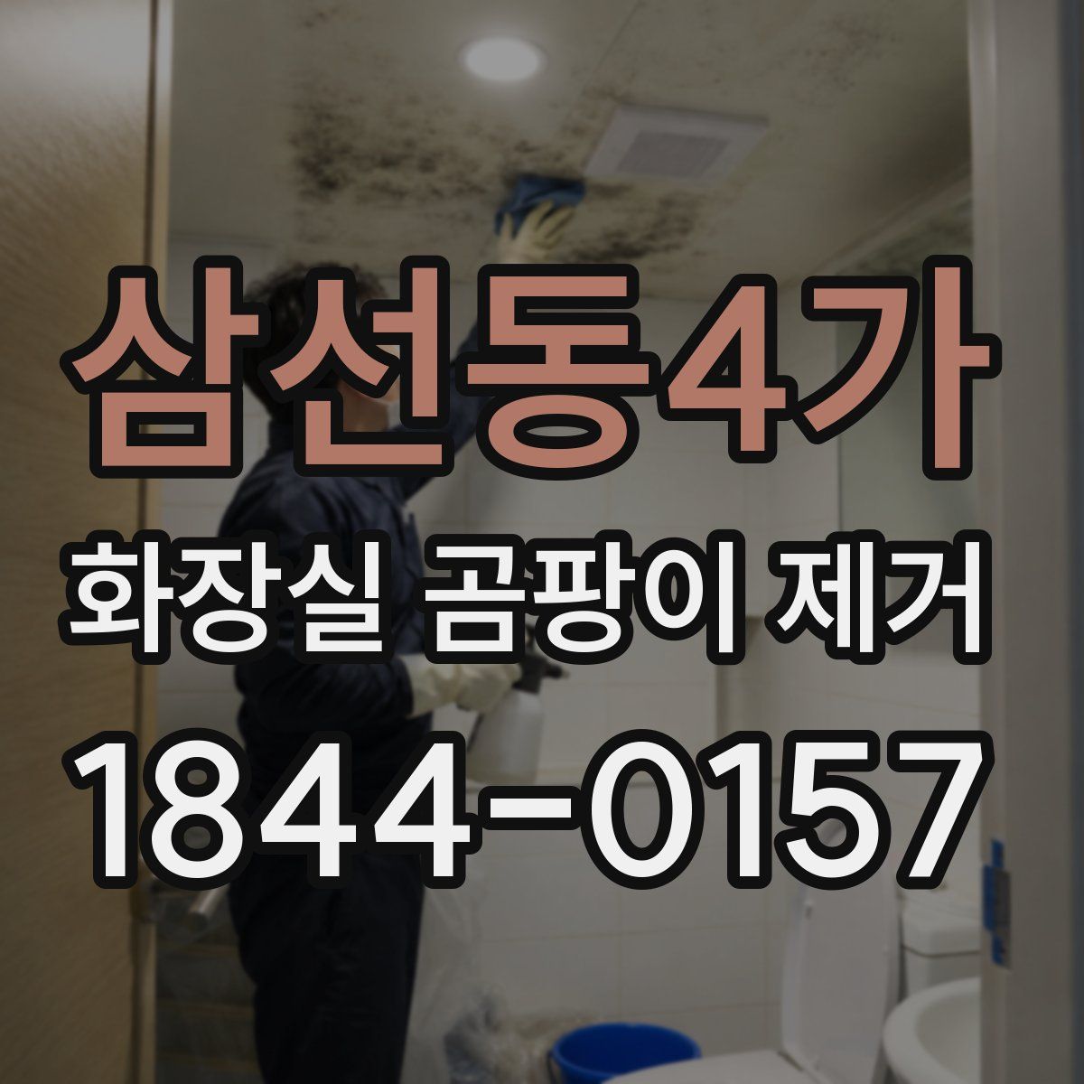 삼선동4가 화장실 곰팡이 제거