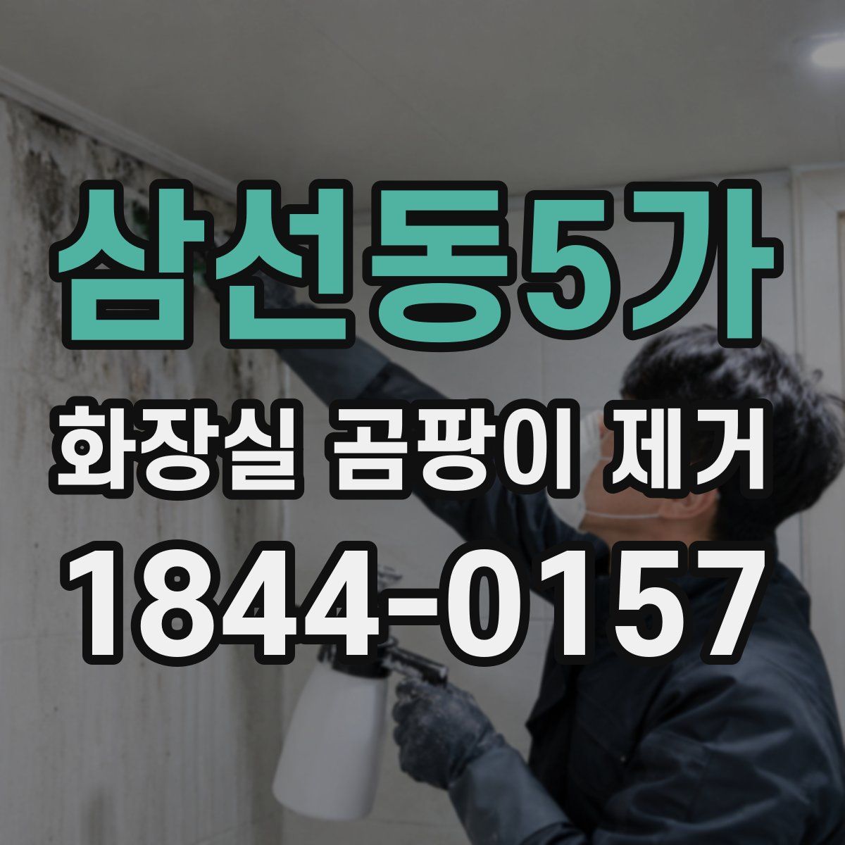 삼선동5가 화장실 곰팡이 제거