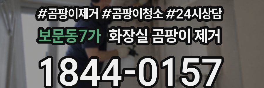 보문동7가 화장실 곰팡이 제거