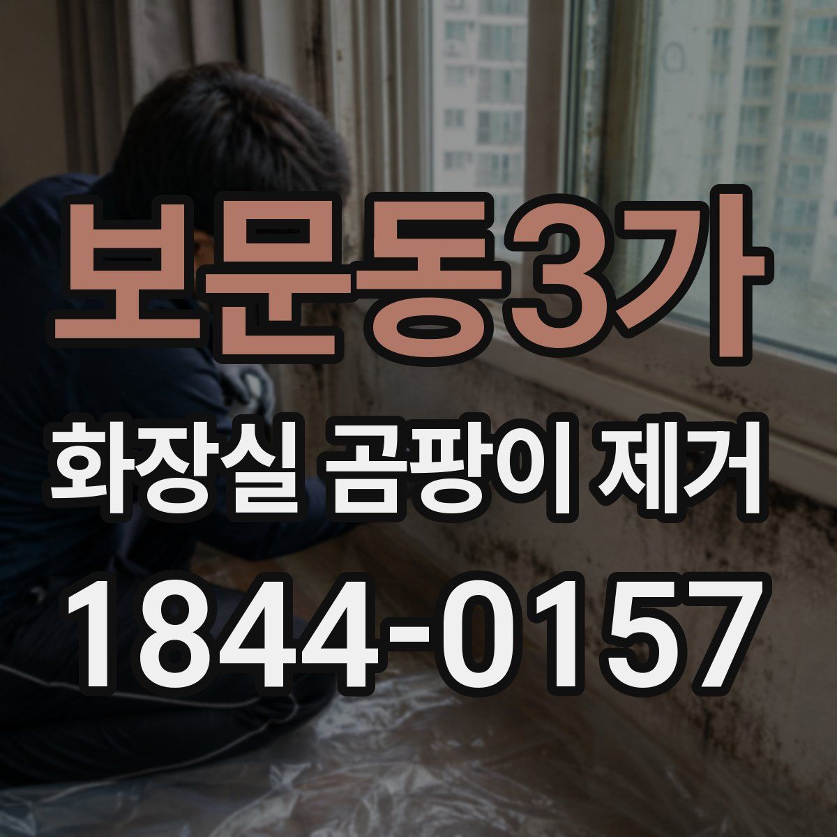 보문동3가 화장실 곰팡이 제거