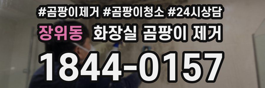 장위동 화장실 곰팡이 제거