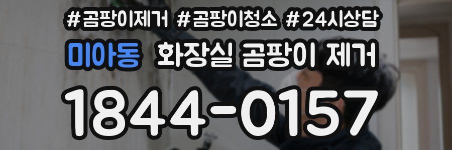 미아동 화장실 곰팡이 제거