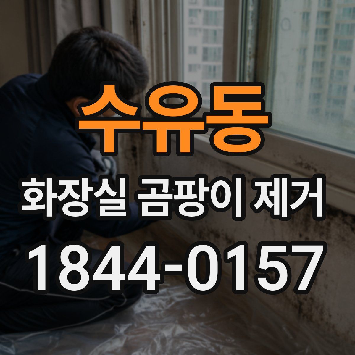 수유동 화장실 곰팡이 제거