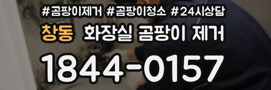 창동 화장실 곰팡이 제거