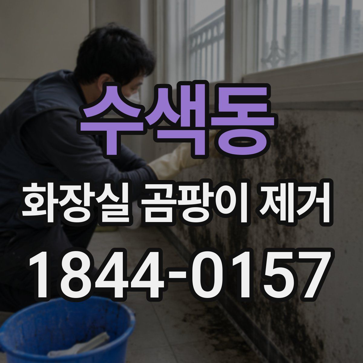 수색동 화장실 곰팡이 제거