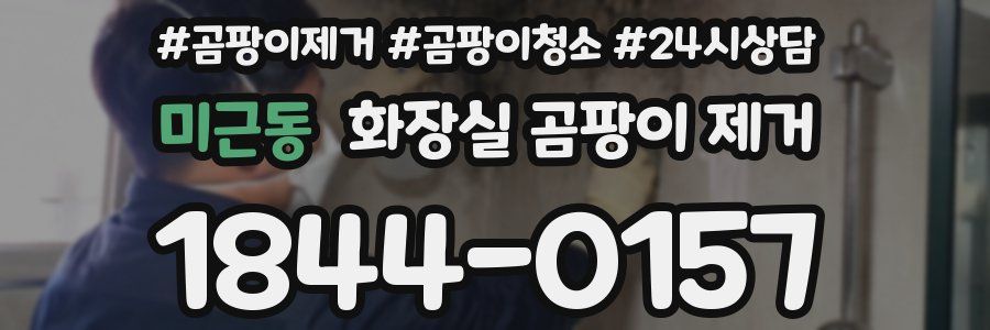 미근동 화장실 곰팡이 제거