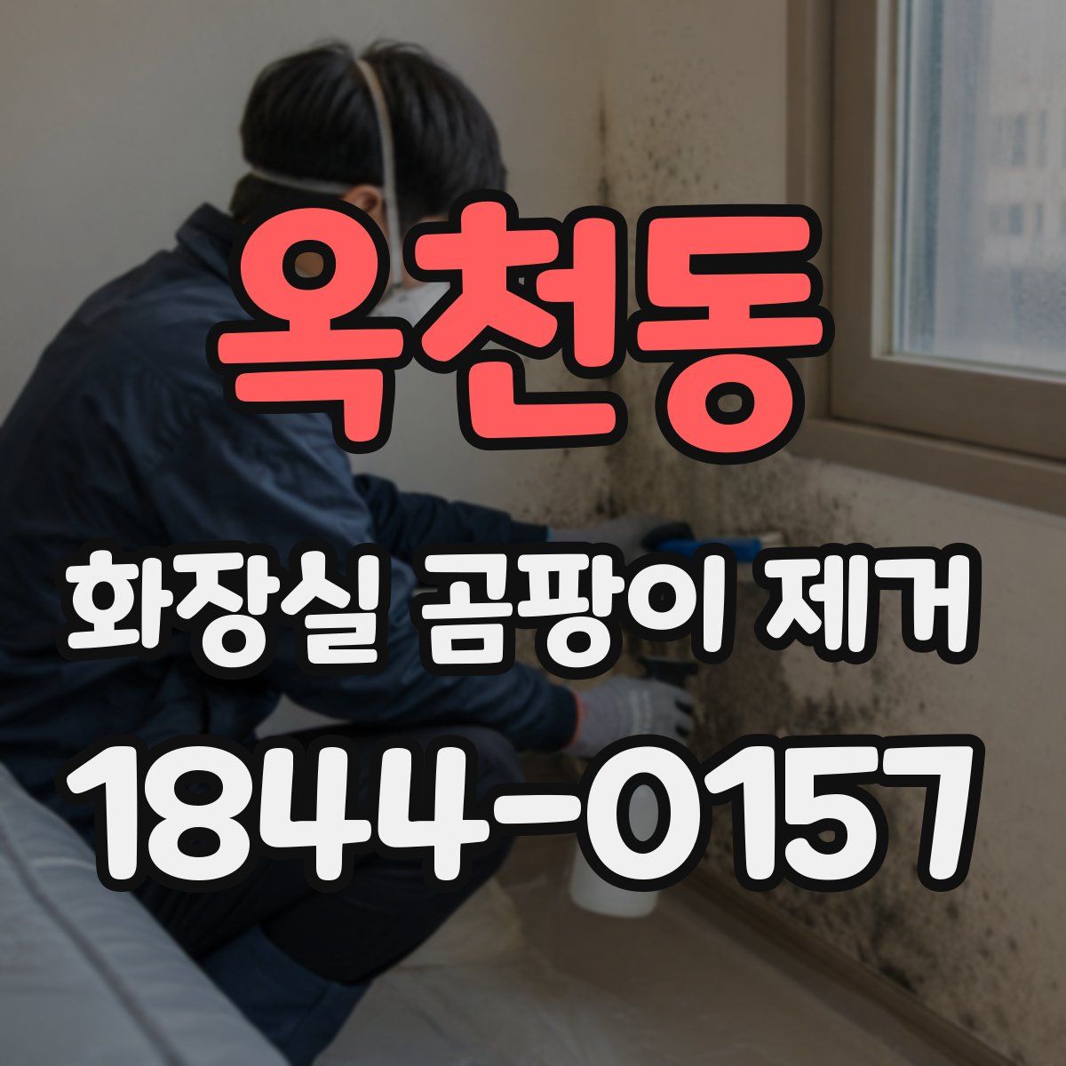 옥천동 화장실 곰팡이 제거