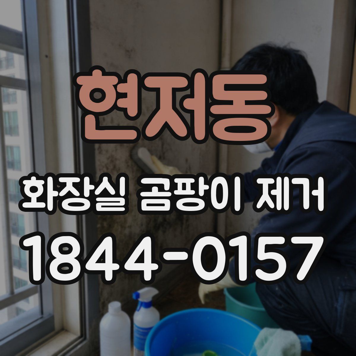현저동 화장실 곰팡이 제거