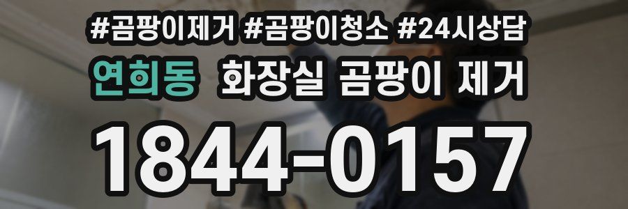 연희동 화장실 곰팡이 제거
