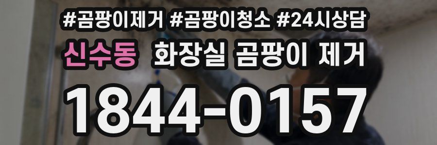 신수동 화장실 곰팡이 제거