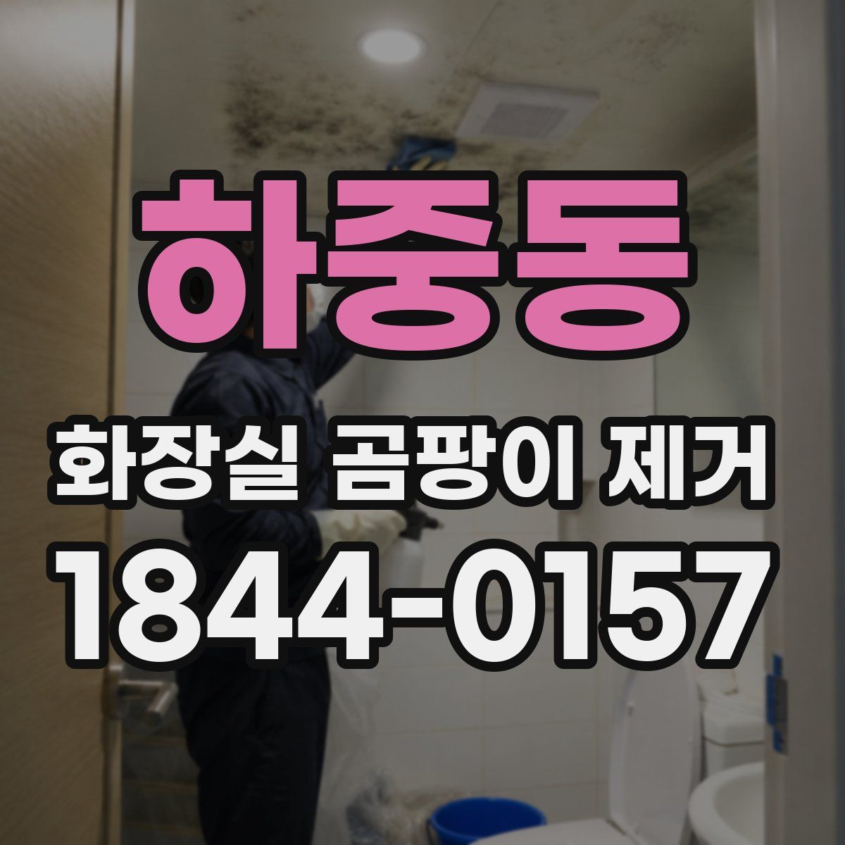 하중동 화장실 곰팡이 제거