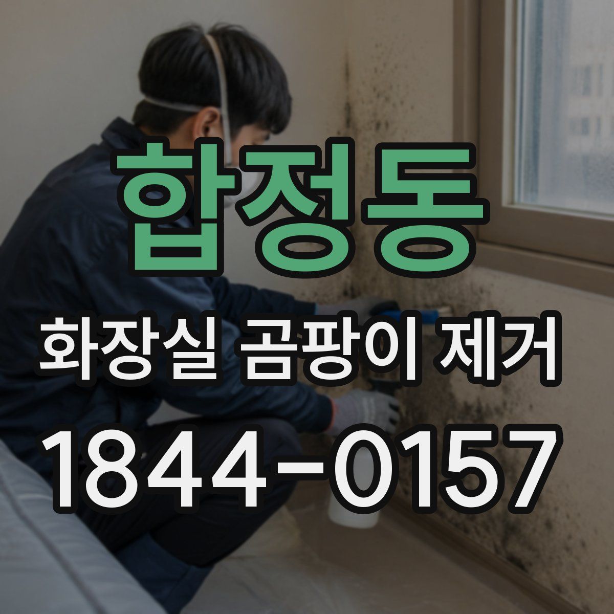 합정동 화장실 곰팡이 제거
