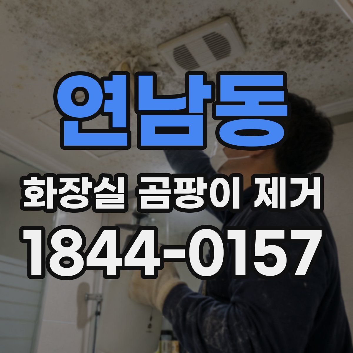 연남동 화장실 곰팡이 제거