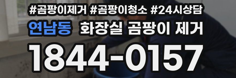연남동 화장실 곰팡이 제거