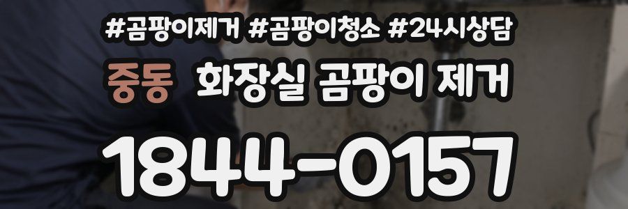 중동 화장실 곰팡이 제거