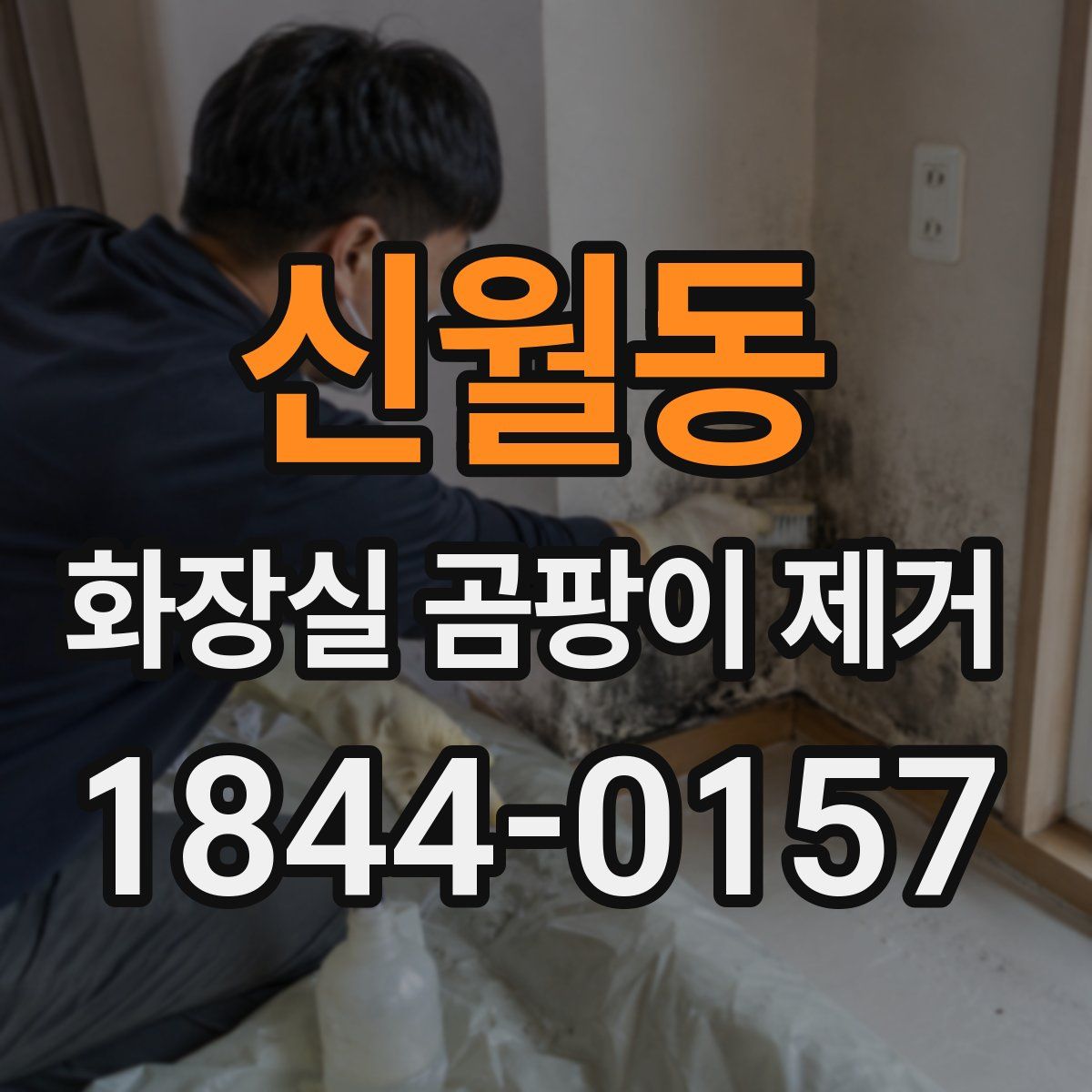 신월동 화장실 곰팡이 제거