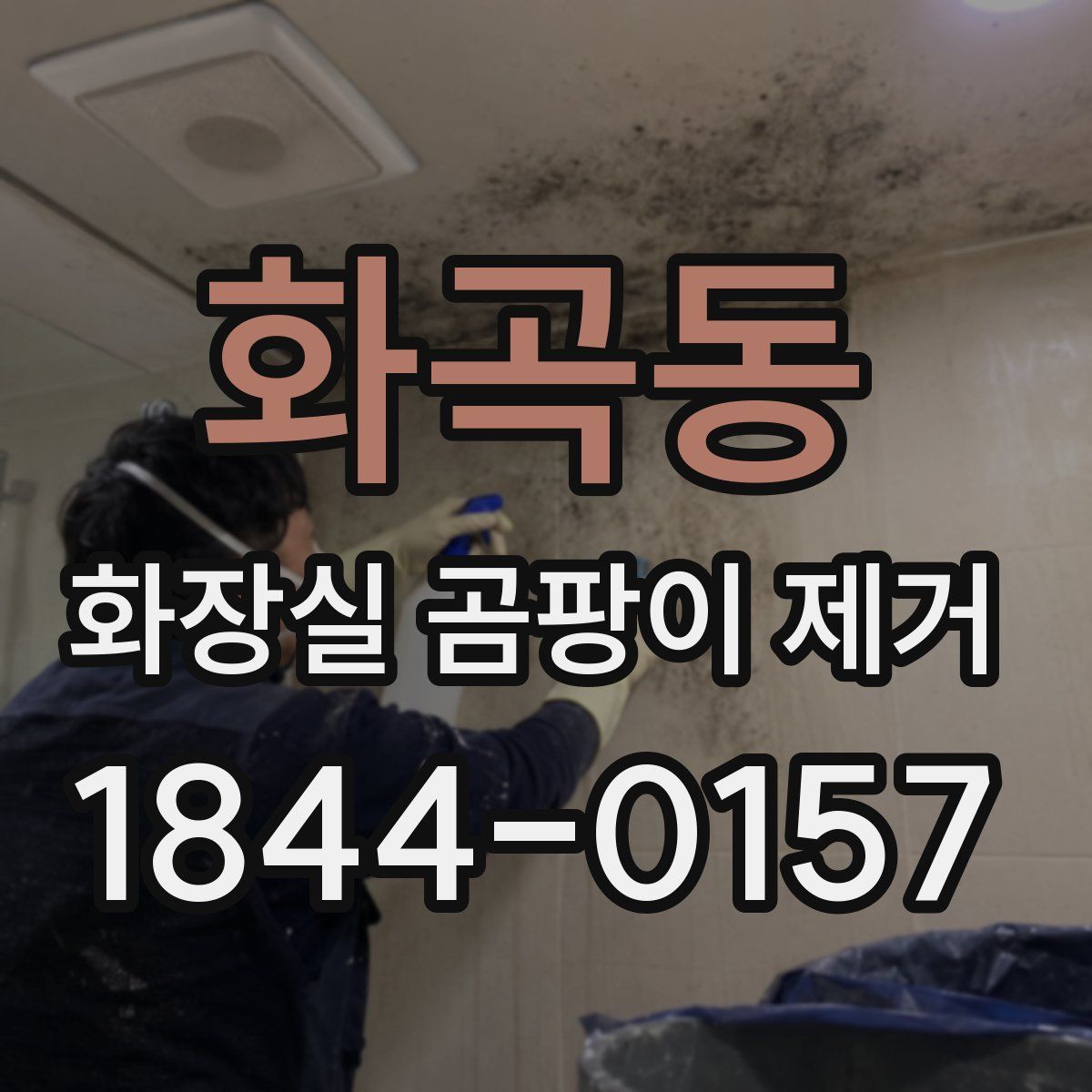 화곡동 화장실 곰팡이 제거