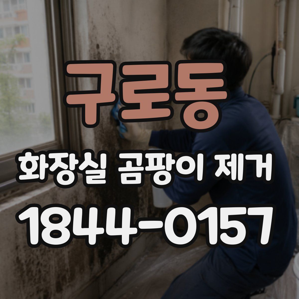 구로동 화장실 곰팡이 제거