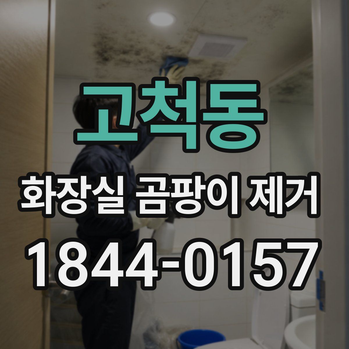 고척동 화장실 곰팡이 제거