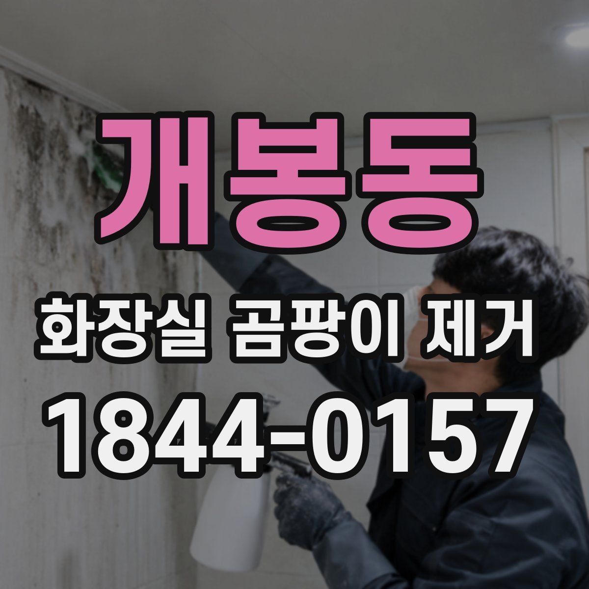 개봉동 화장실 곰팡이 제거