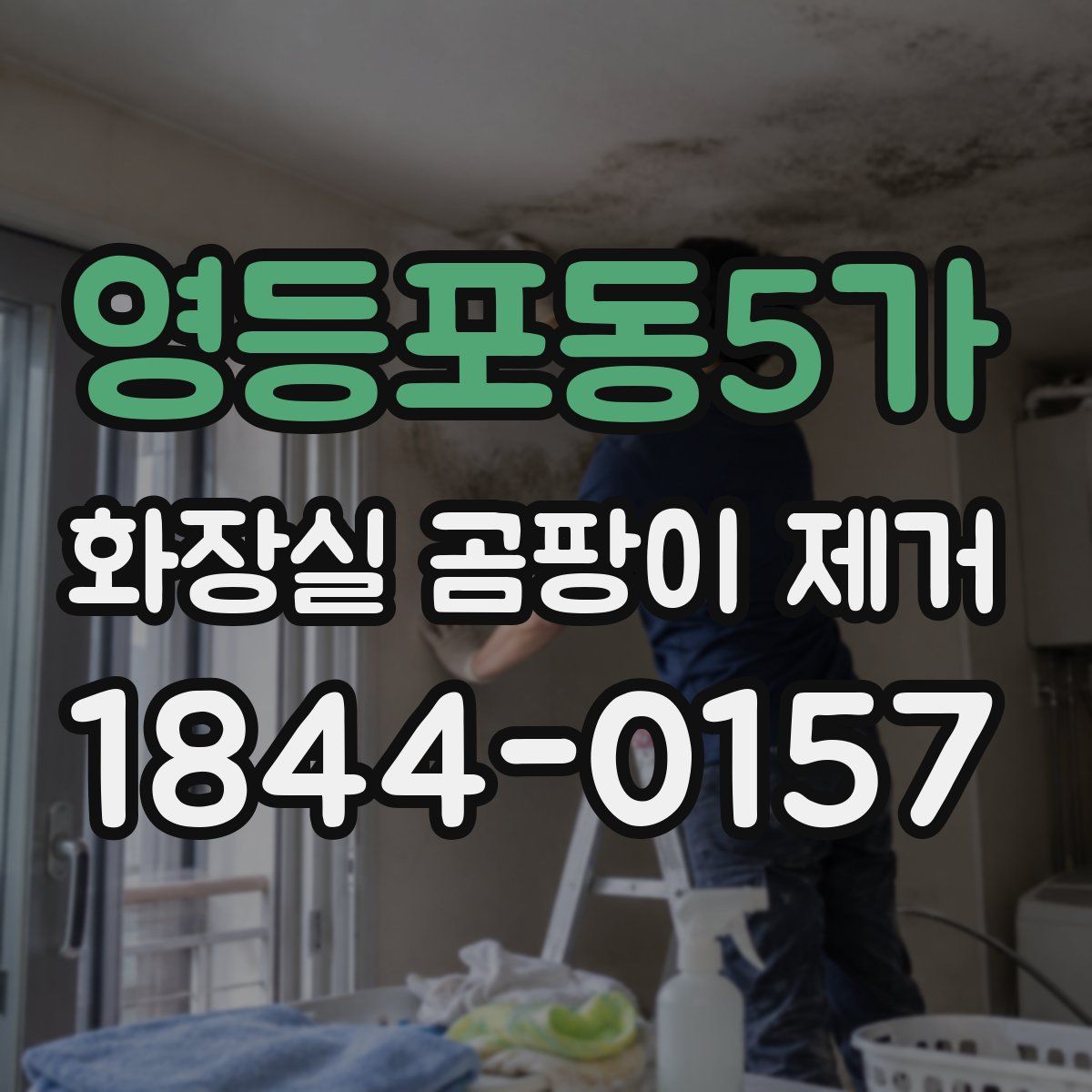 영등포동5가 화장실 곰팡이 제거