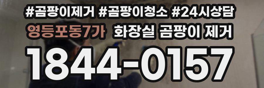 영등포동7가 화장실 곰팡이 제거