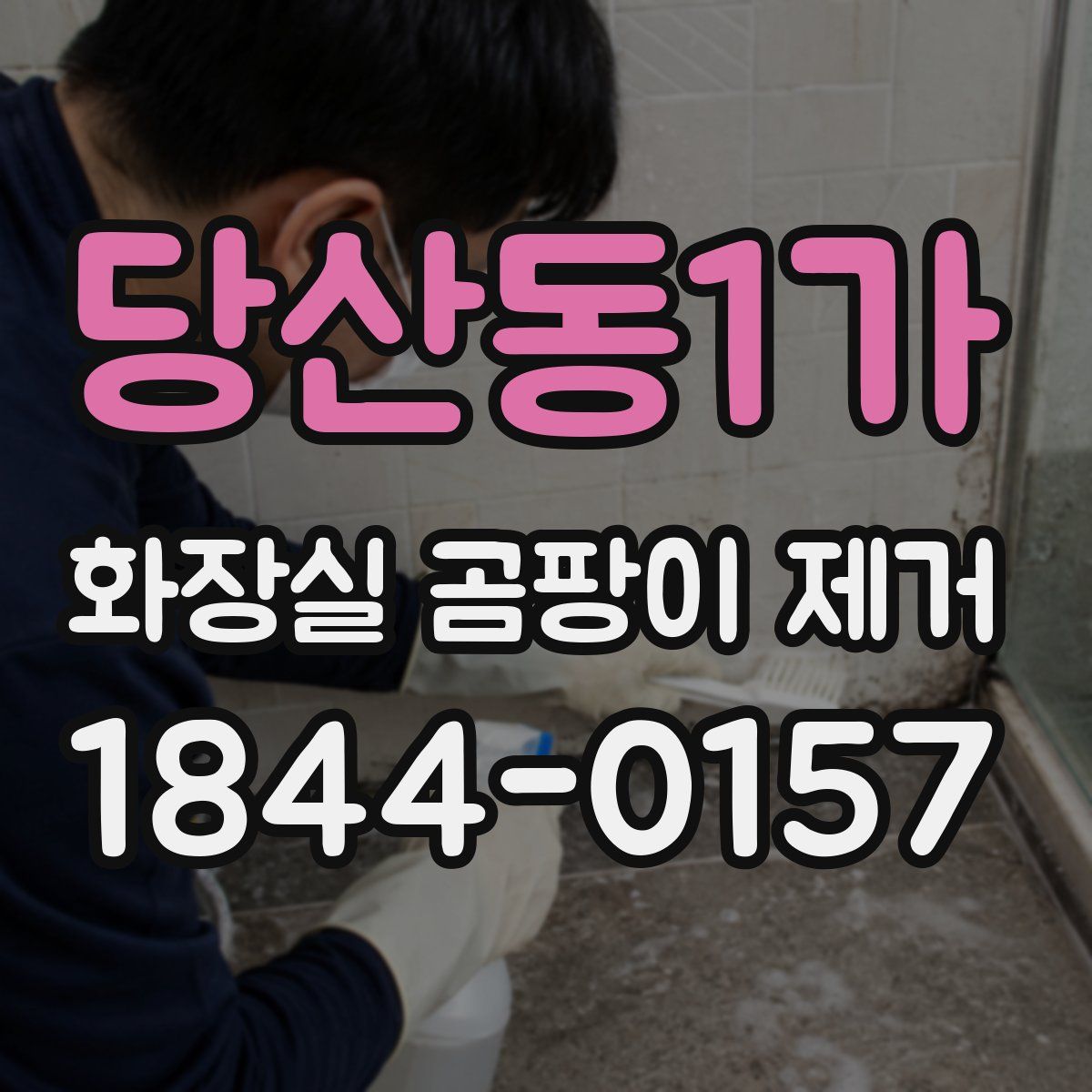 당산동1가 화장실 곰팡이 제거