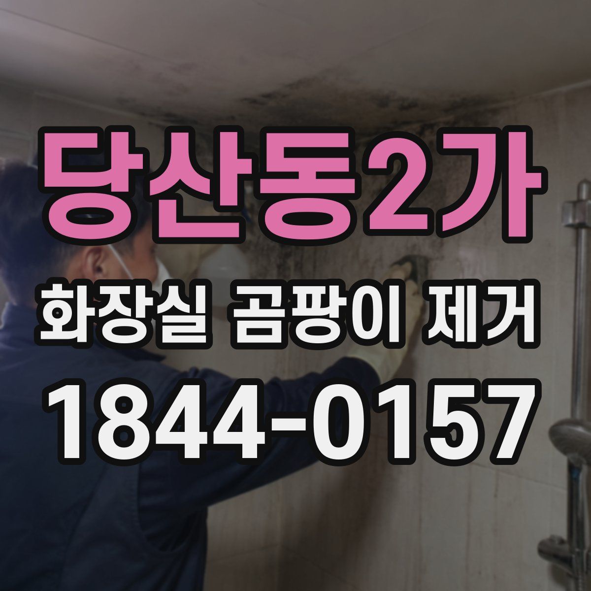 당산동2가 화장실 곰팡이 제거