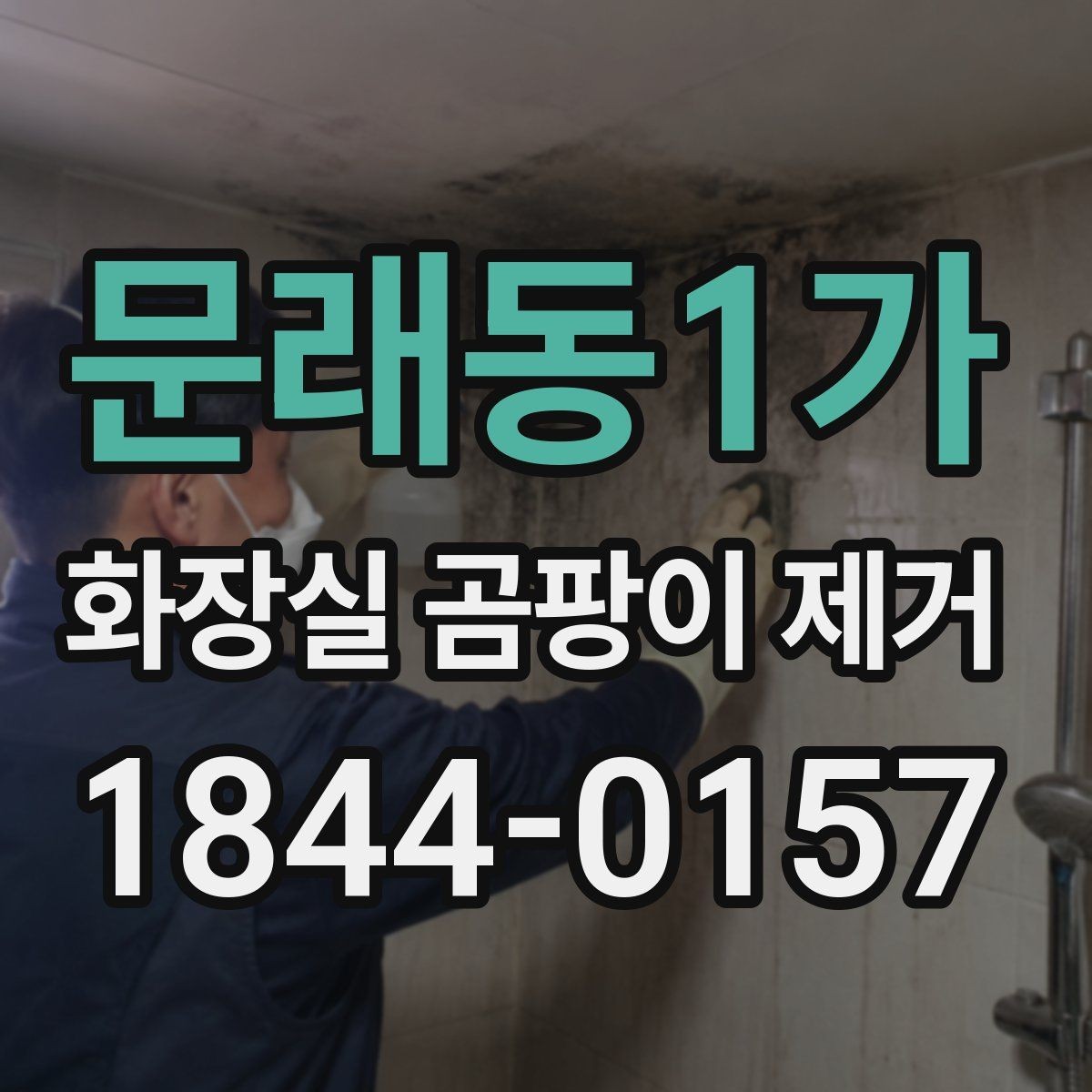 문래동1가 화장실 곰팡이 제거 전후 차이를 사진으로 남기는 이유