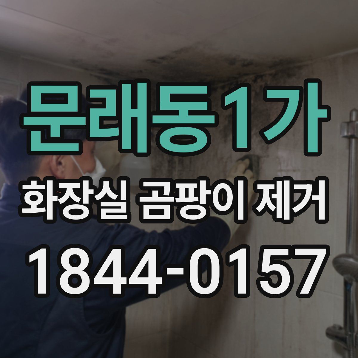 문래동1가 화장실 곰팡이 제거