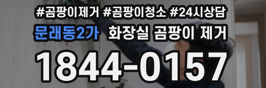 문래동2가 화장실 곰팡이 제거