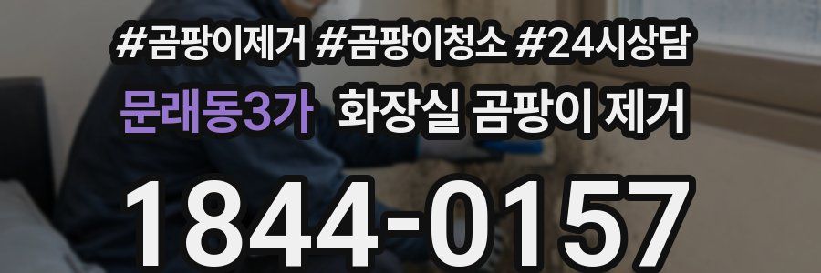 문래동3가 화장실 곰팡이 제거