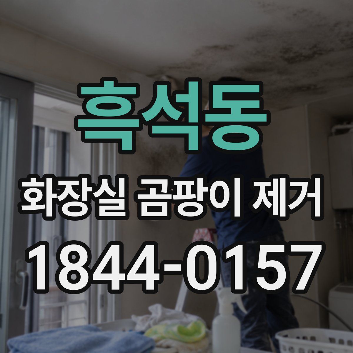 흑석동 화장실 곰팡이 제거