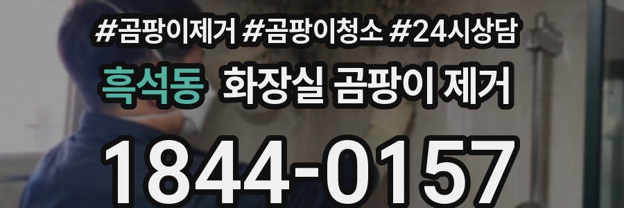 흑석동 화장실 곰팡이 제거