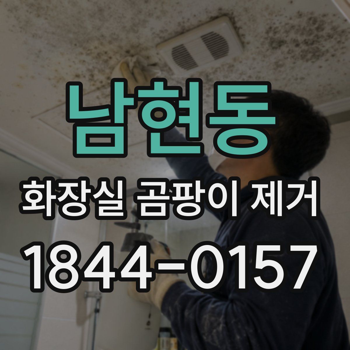 남현동 화장실 곰팡이 제거