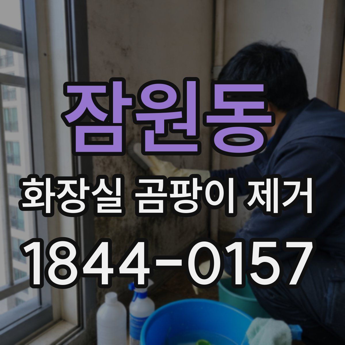 잠원동 화장실 곰팡이 제거