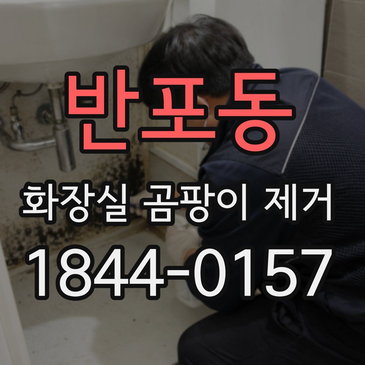 반포동 화장실 곰팡이 제거