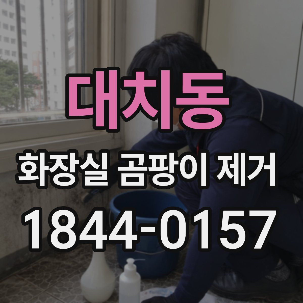 대치동 화장실 곰팡이 제거