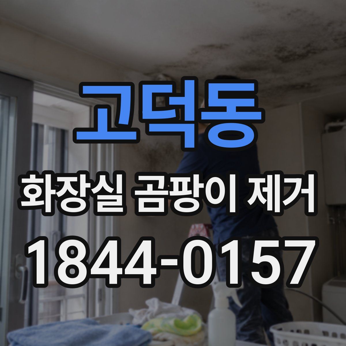 고덕동 화장실 곰팡이 제거