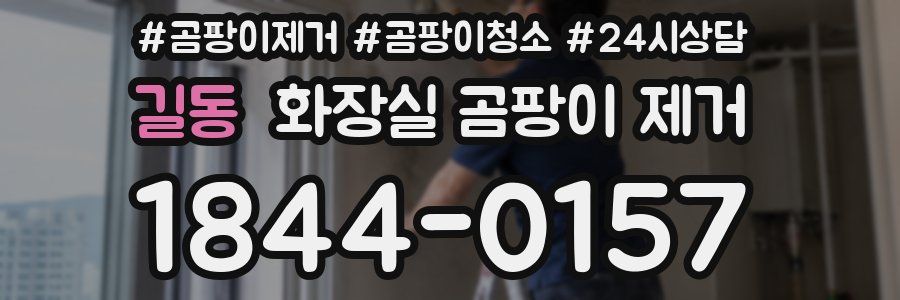 길동 화장실 곰팡이 제거