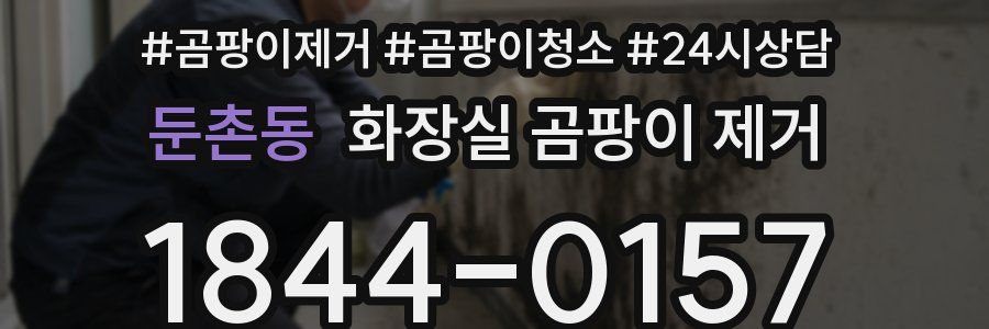둔촌동 화장실 곰팡이 제거