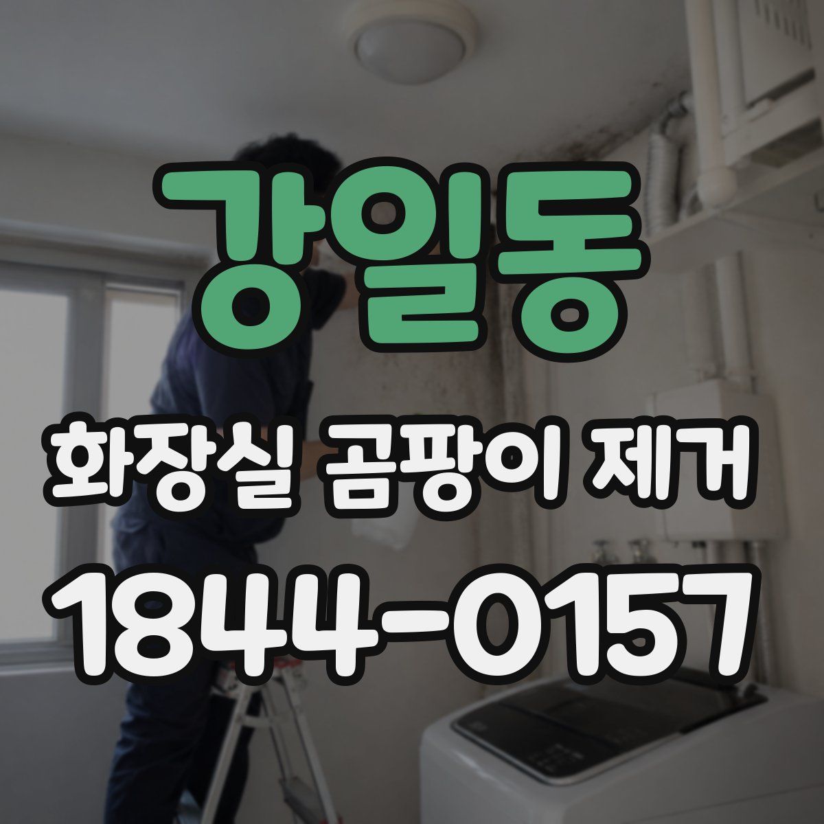 강일동 화장실 곰팡이 제거