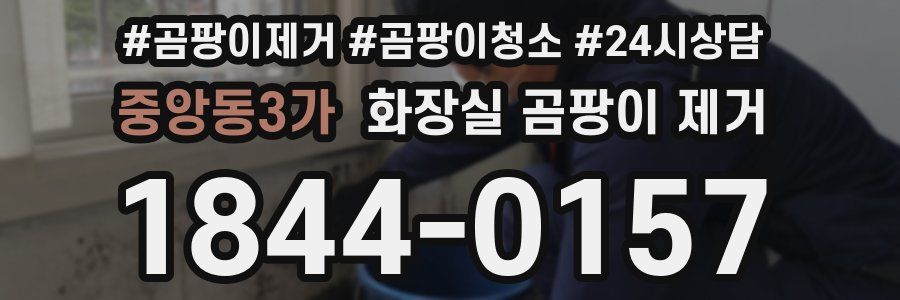 중앙동3가 화장실 곰팡이 제거