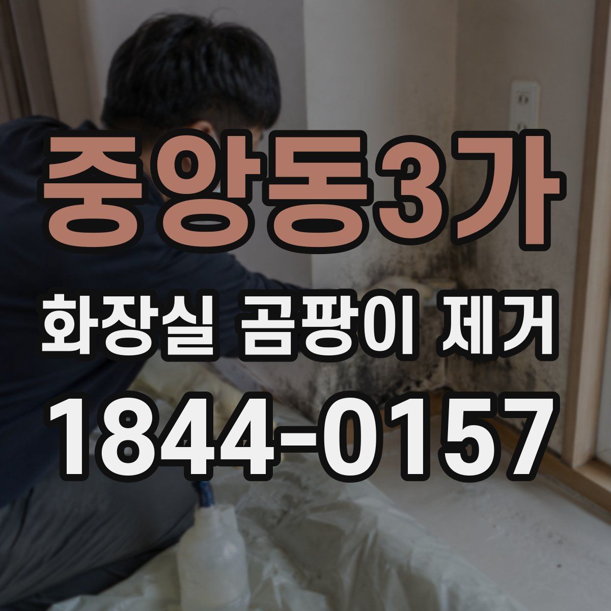 중앙동3가 화장실 곰팡이 제거