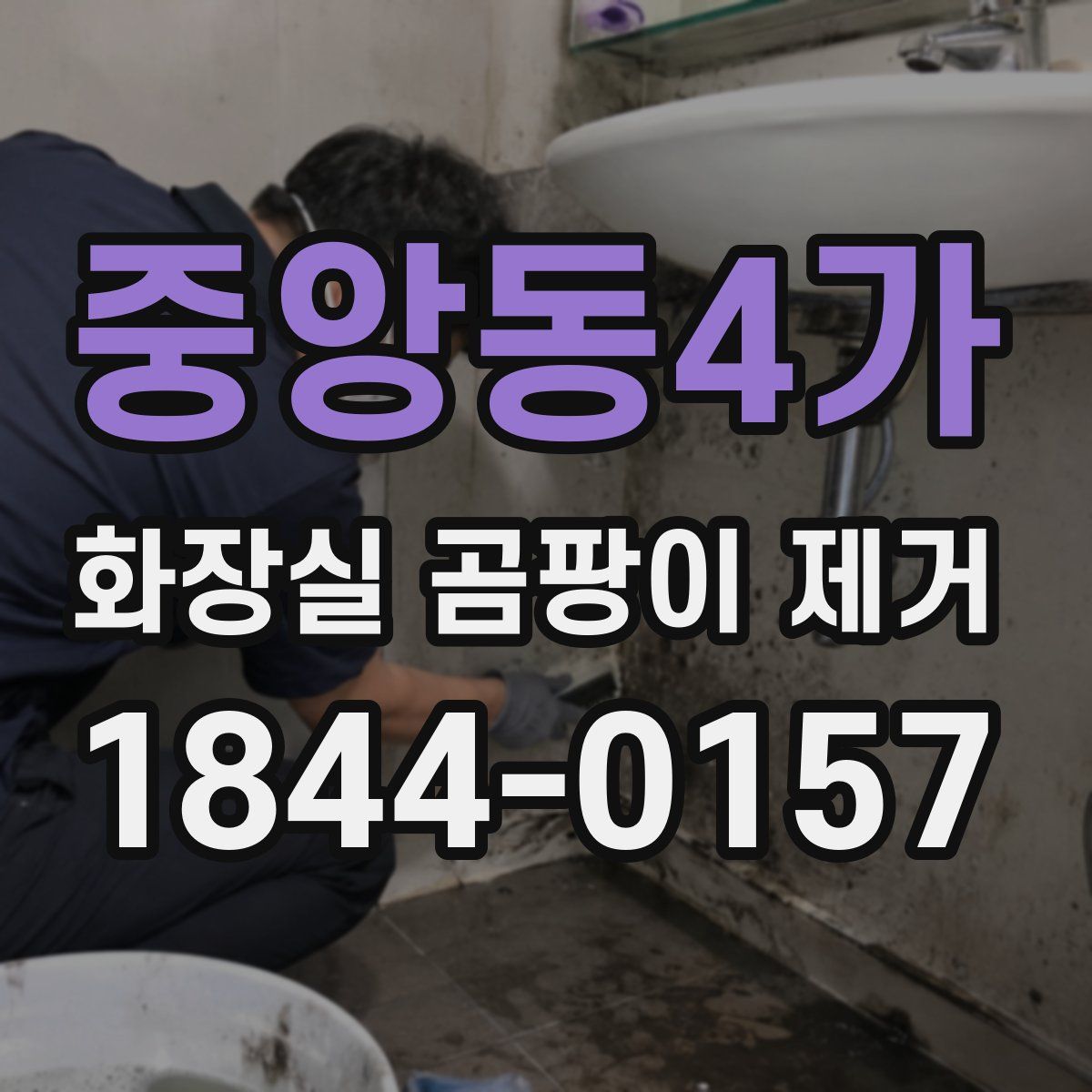 중앙동4가 화장실 곰팡이 제거