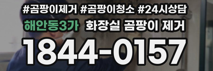 해안동3가 화장실 곰팡이 제거
