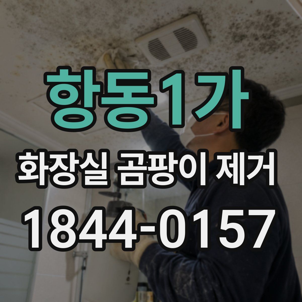 항동1가 화장실 곰팡이 제거