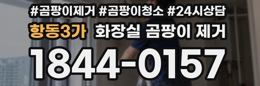 항동3가 화장실 곰팡이 제거
